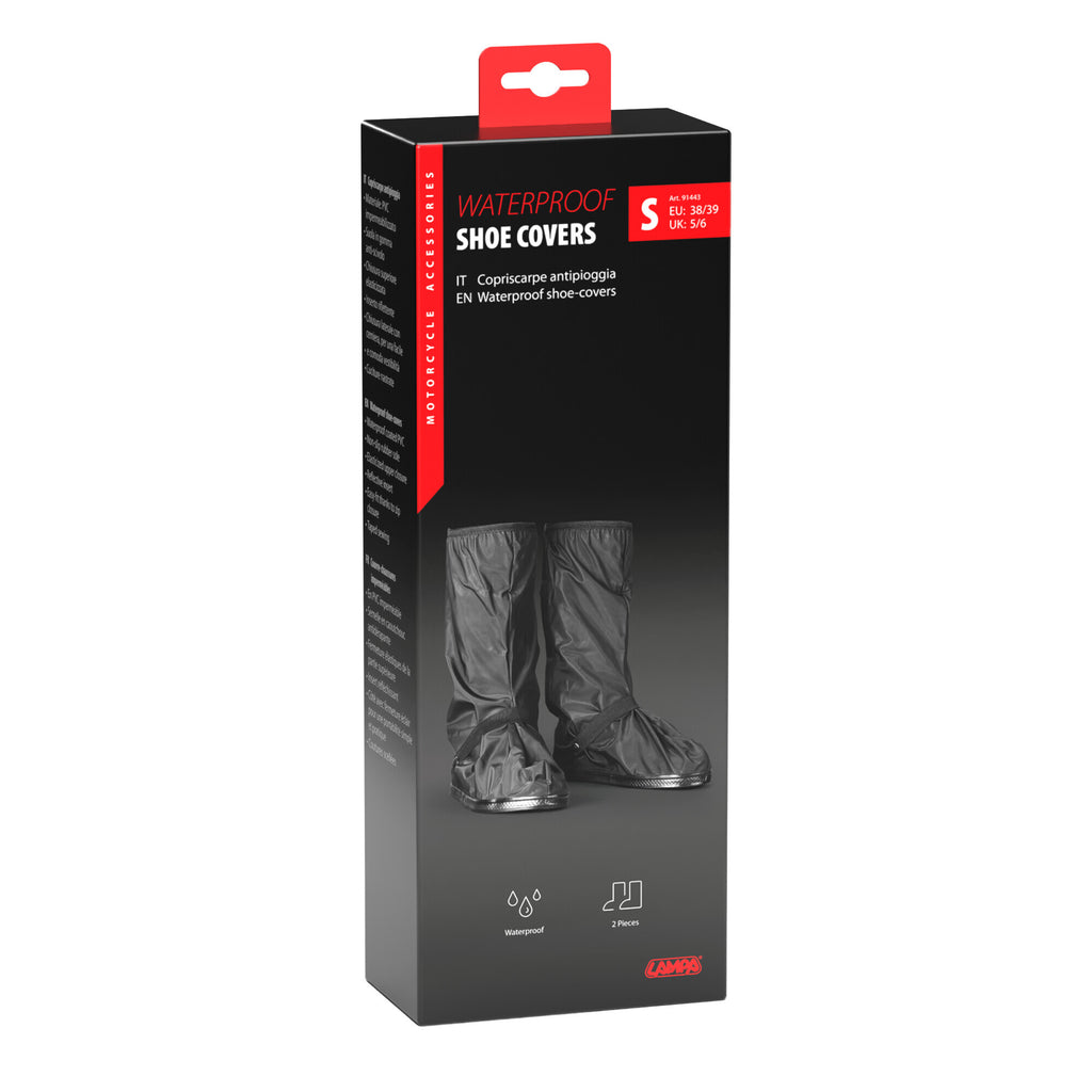 Waterproof Shoe Covers, copriscarpe antipioggia - S - 38-39