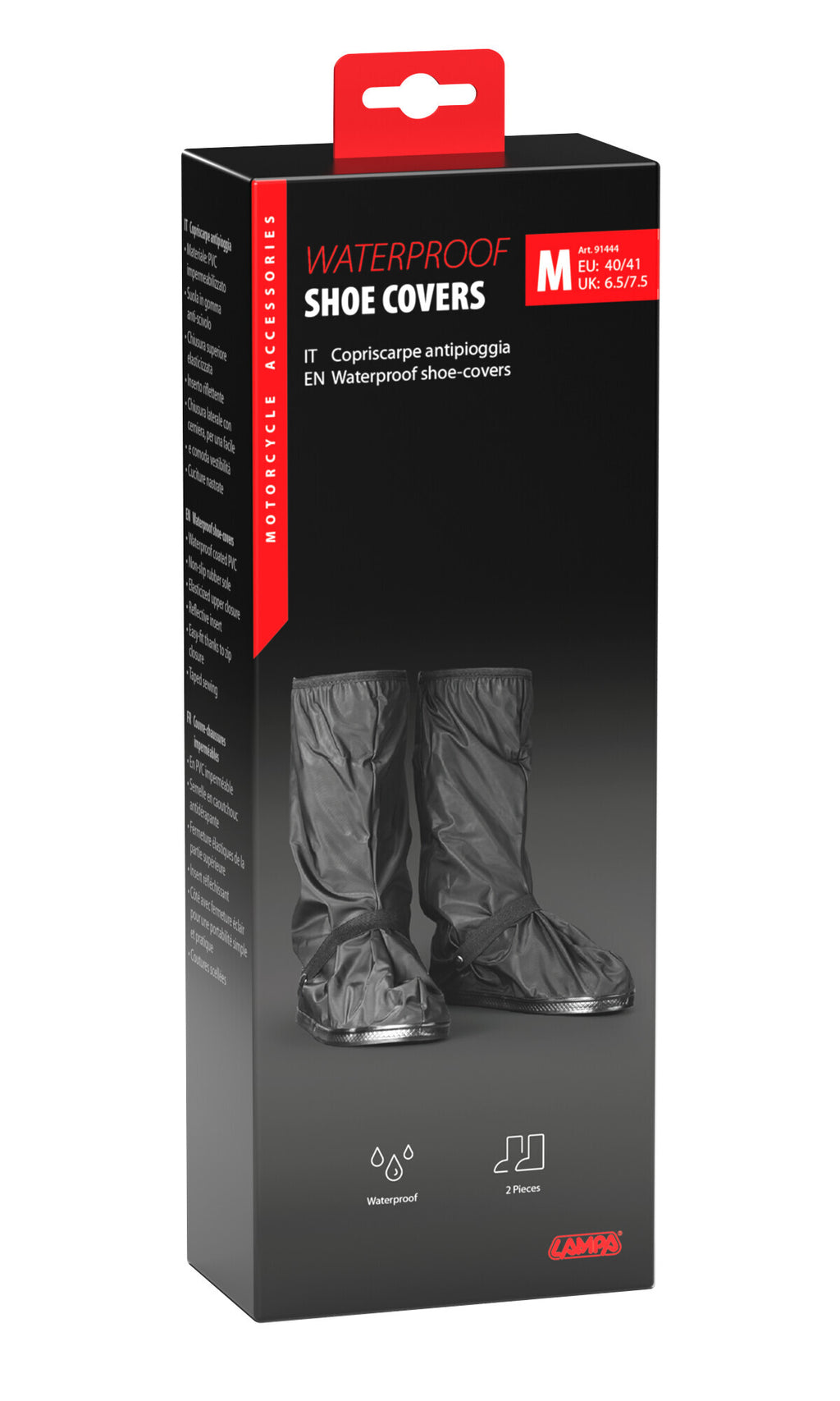 Waterproof Shoe Covers, copriscarpe antipioggia - M - 40-41