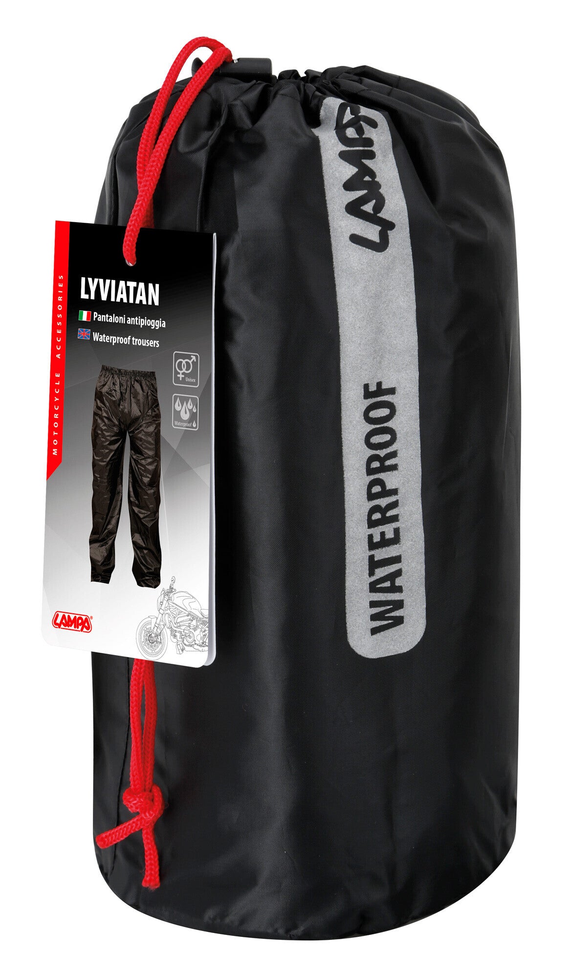 Lyviatan, pantaloni antipioggia - XL