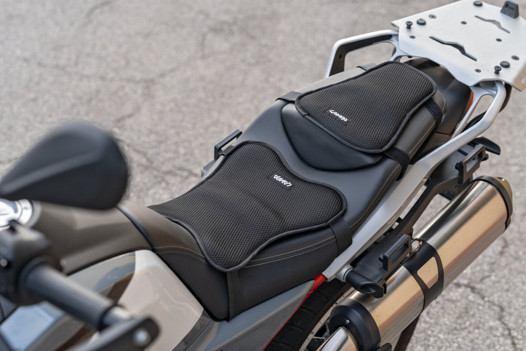 Gelpad Air, cuscino traspirante in gel per moto e scooter - L - 21x30 mm