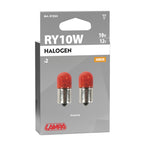 12V Lampada sferica - RY10W - 10W - BAU15s - 2 pz - Scatola - Arancio