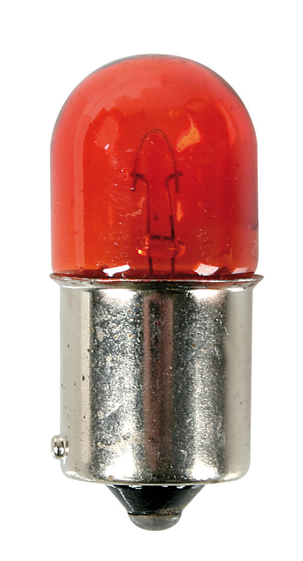 12V Lampada sferica - RY10W - 10W - BAU15s - 2 pz - Scatola - Arancio