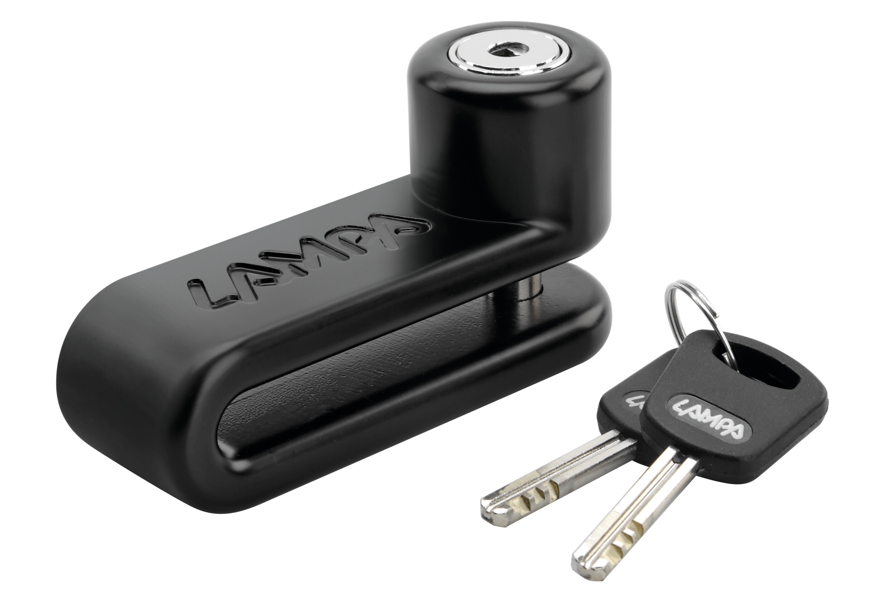 Pinch XL, lucchetto bloccadisco - Perno Ø 10 mm - Nero