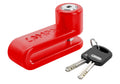 Pinch XL, lucchetto bloccadisco - Perno Ø 10 mm - Rosso