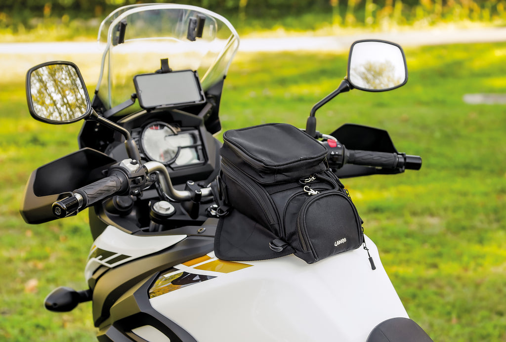 T-Voyager 4 in 1 Tank-Bag, borsa magnetica per serbatoio con kit 3 borselli intercambiabili