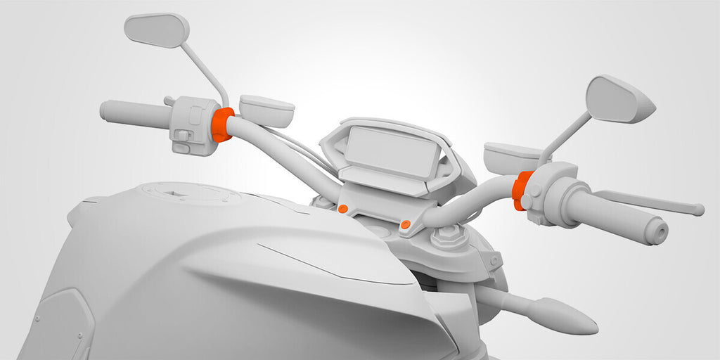 Titan M6 Pro, supporto con attacco per viti e riser M6