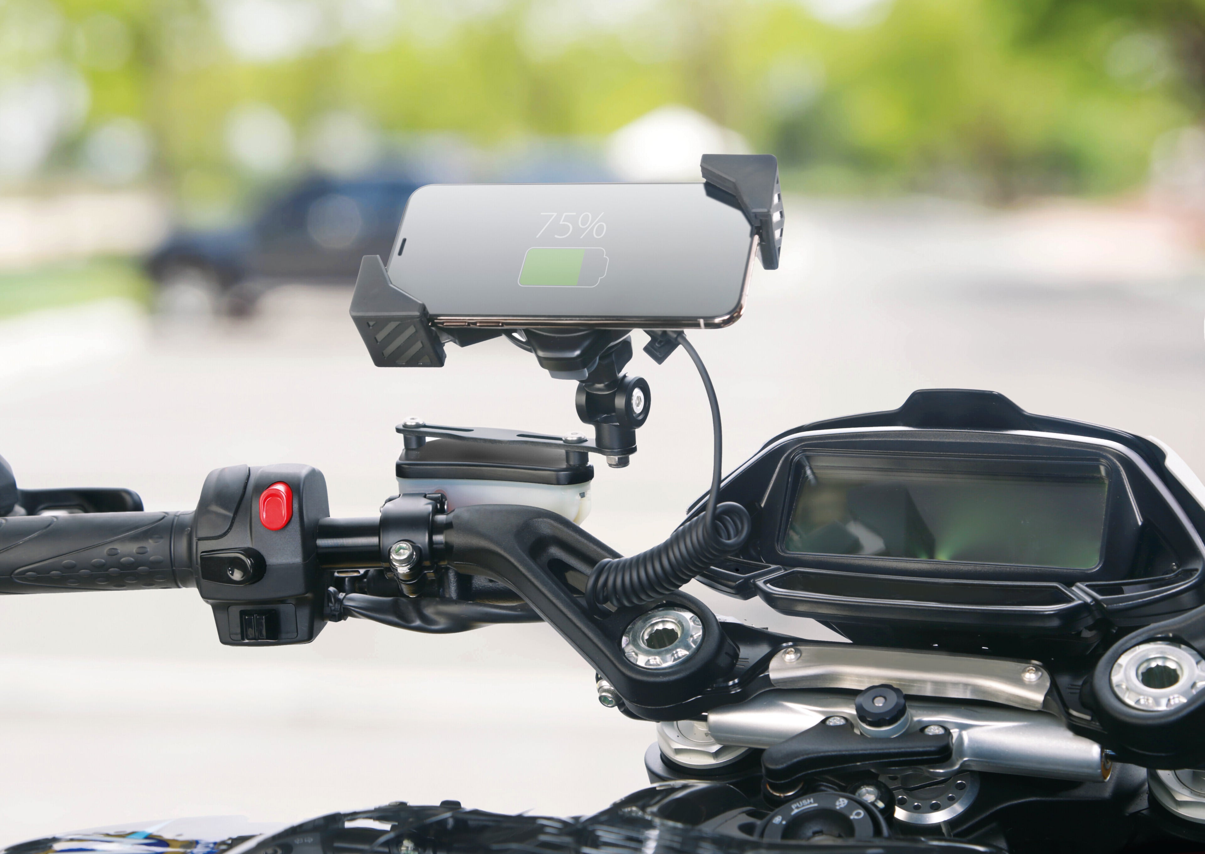 Titan Brake, supporto con attacco per vaschetta olio freni/frizione