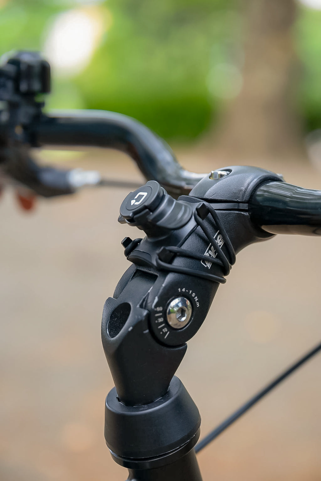 Bike, supporto con attacco per manubrio