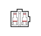 Connettori per indicatori di direzione, 2 pz - compatibile per - Kawasaki