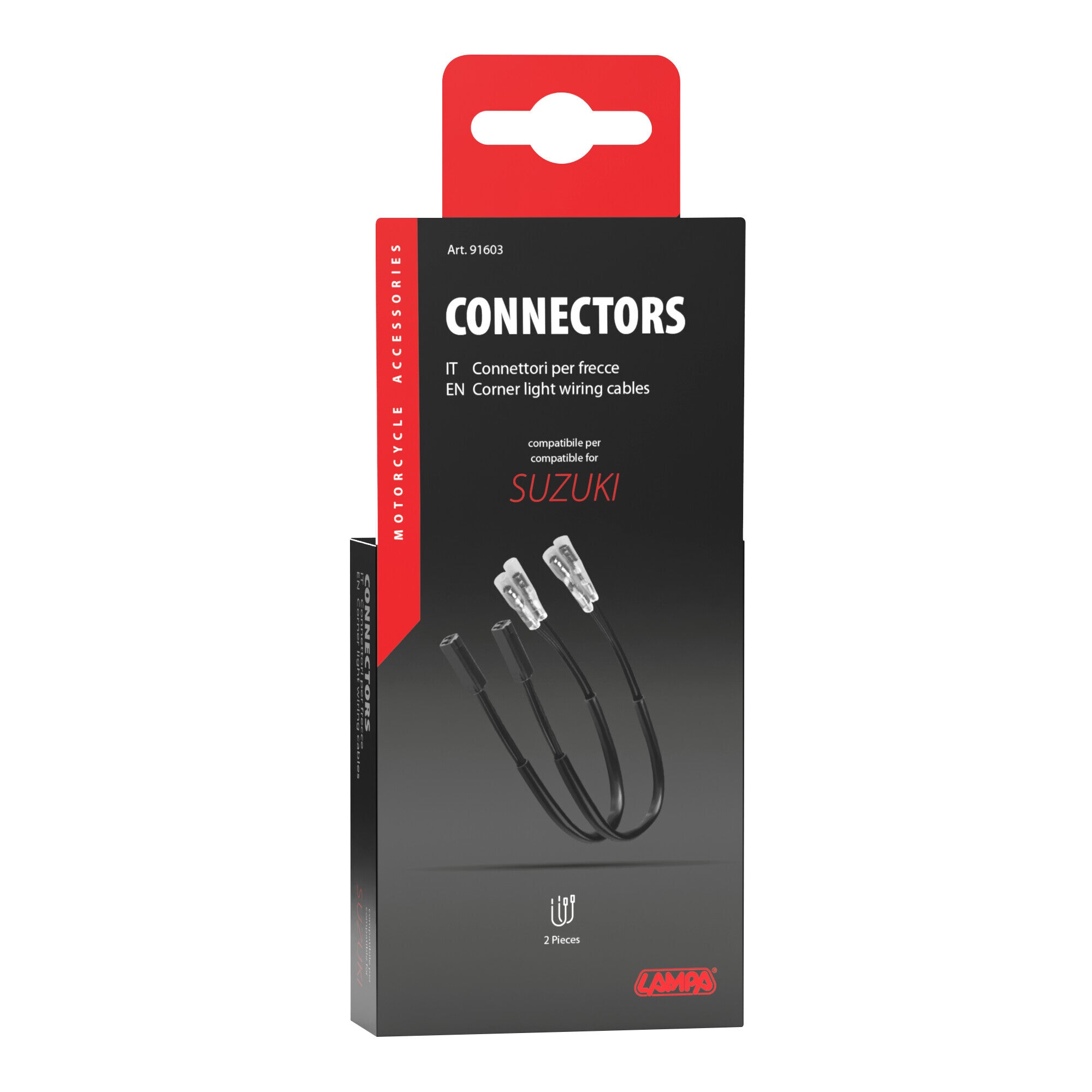 Connettori per indicatori di direzione, 2 pz - compatibile per - Suzuki