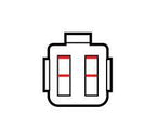 Connettori per indicatori di direzione, 2 pz - compatibile per - Suzuki