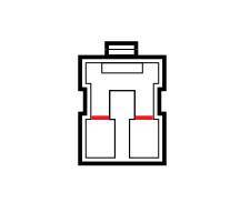 Connettori per indicatori di direzione, 2 pz - compatibile per - Ducati (type 2)