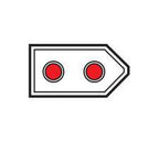 Connettori per indicatori di direzione, 2 pz - compatibile per - Aprilia