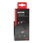 Resistenze pre-cablate con connettori rapidi, 2 pz - 12V - 10 OHM - 10 W