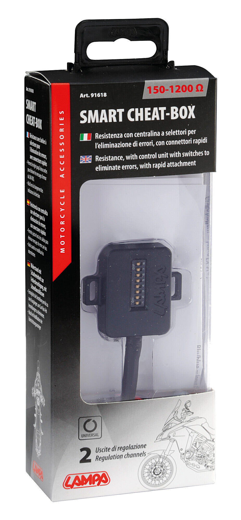 Smart Cheat-Box, resistenza con centralina a selettori per l’eliminazione di errori - 12V