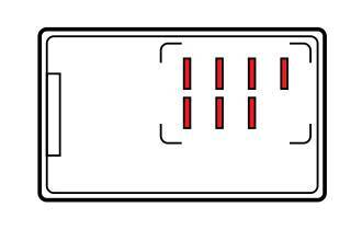 Flasher 7 PIN, relé-intermittenza elettronica - 12V - 1,2A