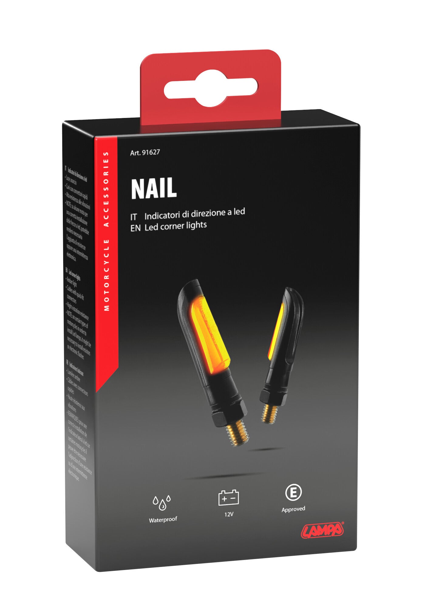 Nail, indicatori di direzione a led - 12V LED