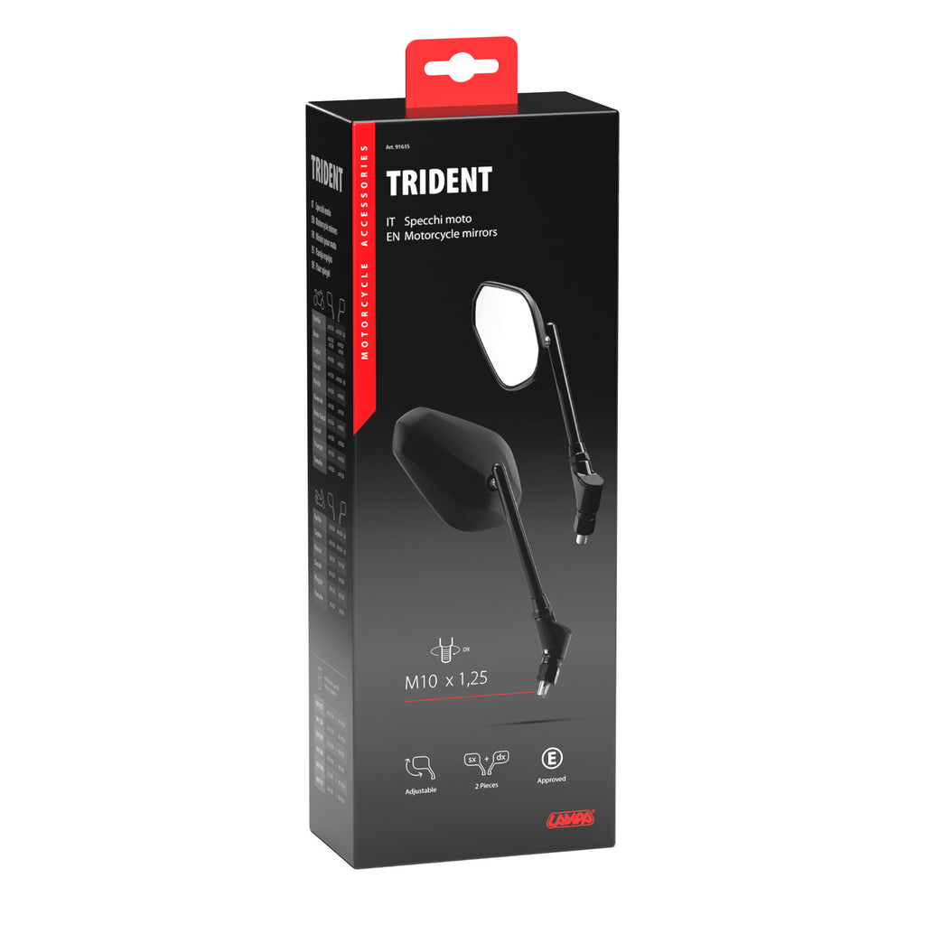 Trident, coppia specchi retrovisori