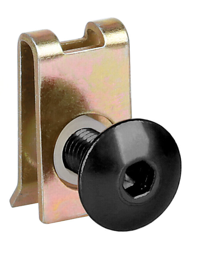 Clip Fit-Kits, kit clip di fissaggio per carene (5 MA) - 10 pz - Nero