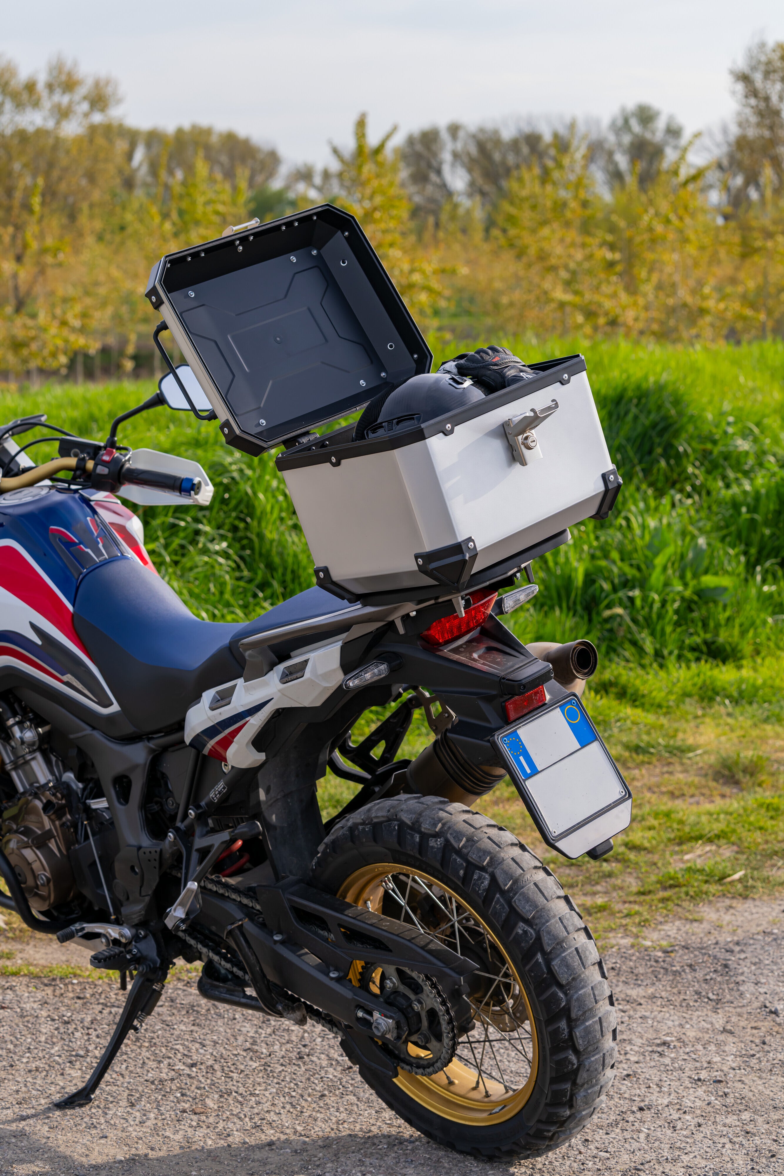 T-Box 45S, bauletto moto - 45 litri - Argento