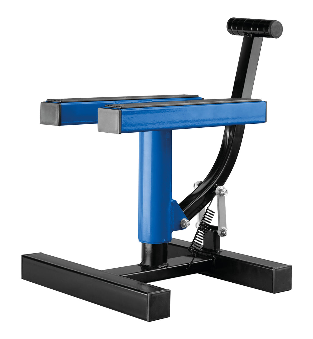 Cross Lift, cavalletto alza moto universale per modelli cross/enduro - Blu