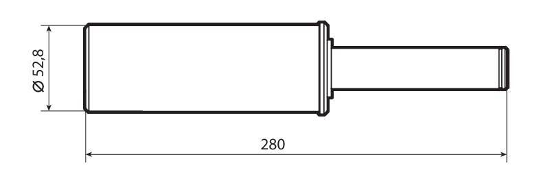 Pin per cavalletti monobraccio - Ø 53 mm