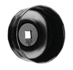 Chiave svita filtro a tazza per filtro olio per filtro Ø 74-76 mm con 15 lati