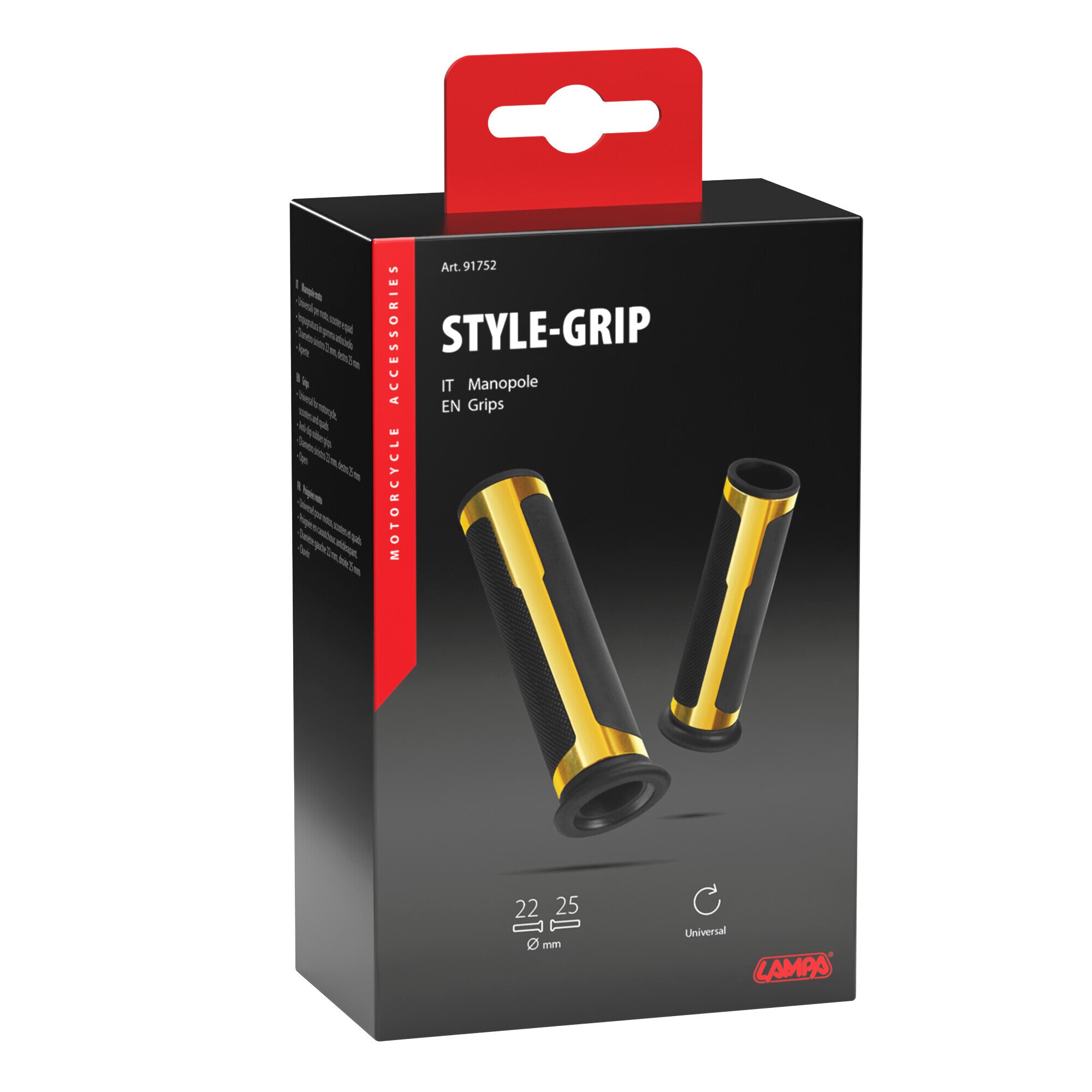 Style-Grip, manopole universali - Oro