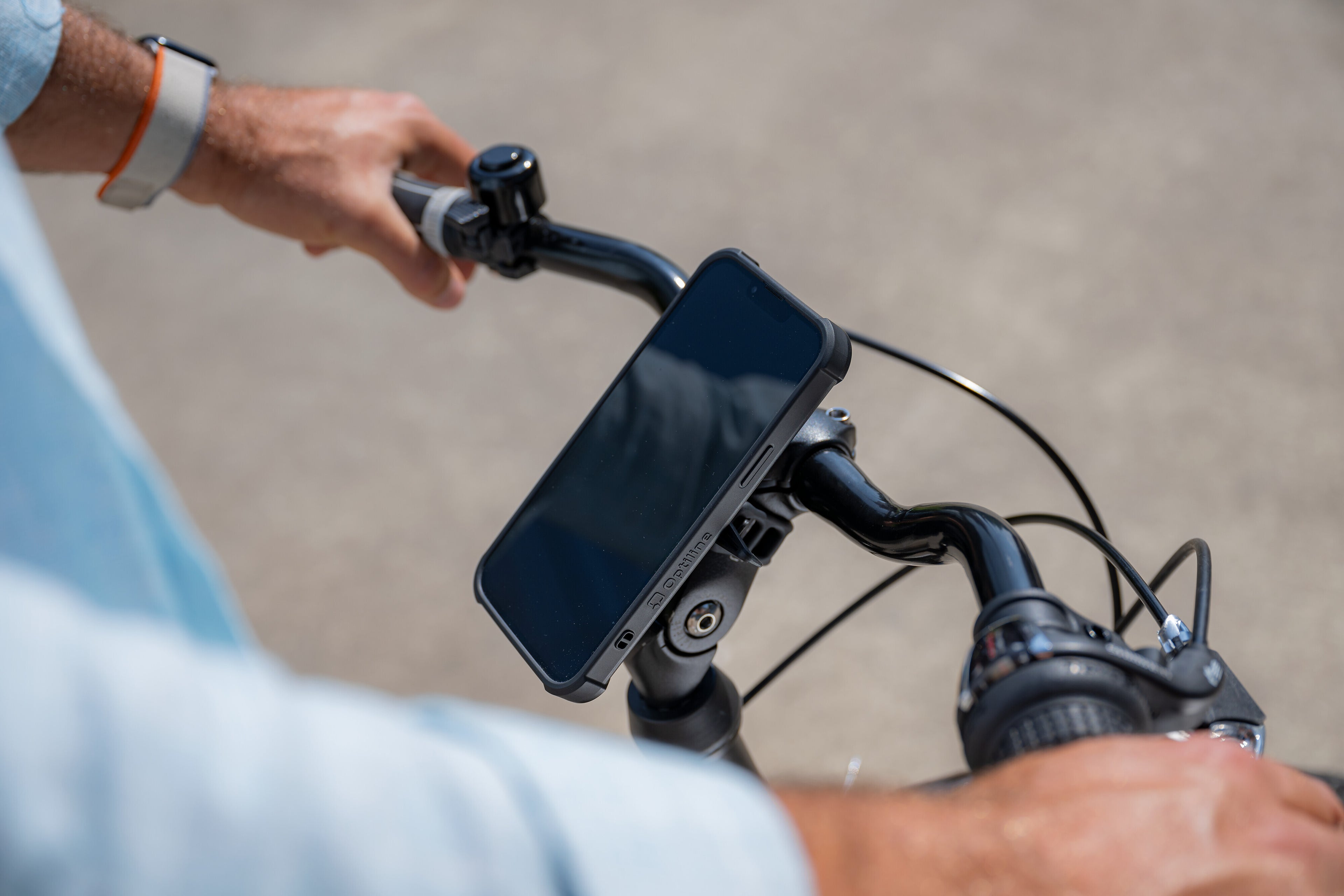 Strap, supporto con attacco rapido per manubrio