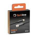 Cavo in silicone Usb A > Usb Type C - 60 cm