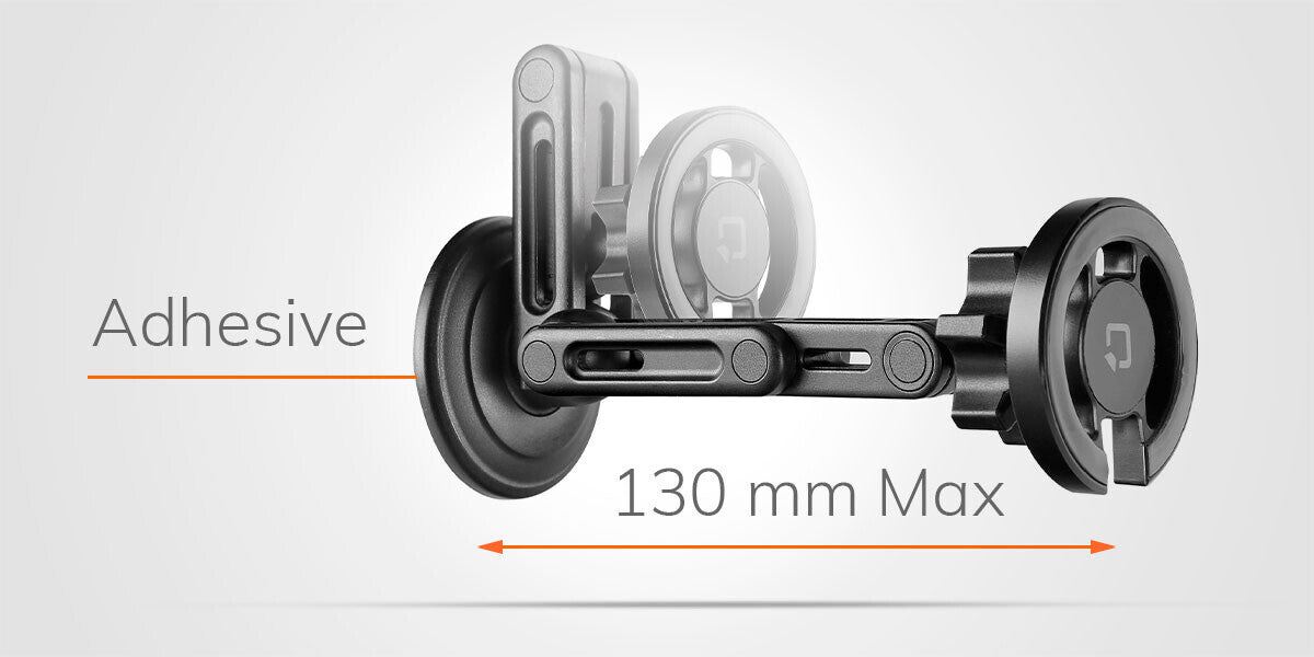 Mag Pro Fold, porta telefono magnetico con braccio orientabile e ripiegabile