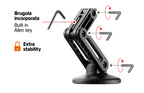 Mag Pro Fold, porta telefono magnetico con braccio orientabile e ripiegabile