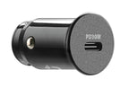 Car Usb Power, caricabatteria 1 porta Usb C - PD - 30W - 12/24V