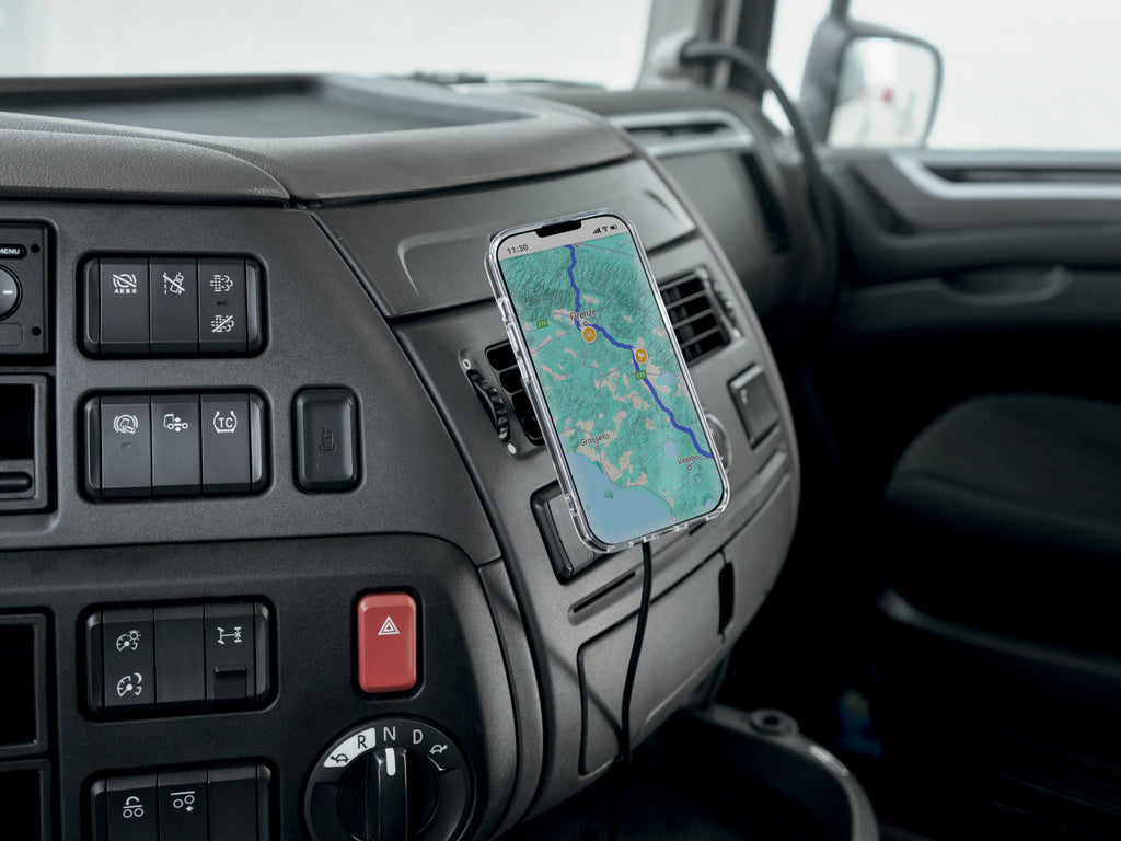 Mag Wireless Airvent, Porta telefono magnetico per bocchetta d’aerazione con ricarica wireless