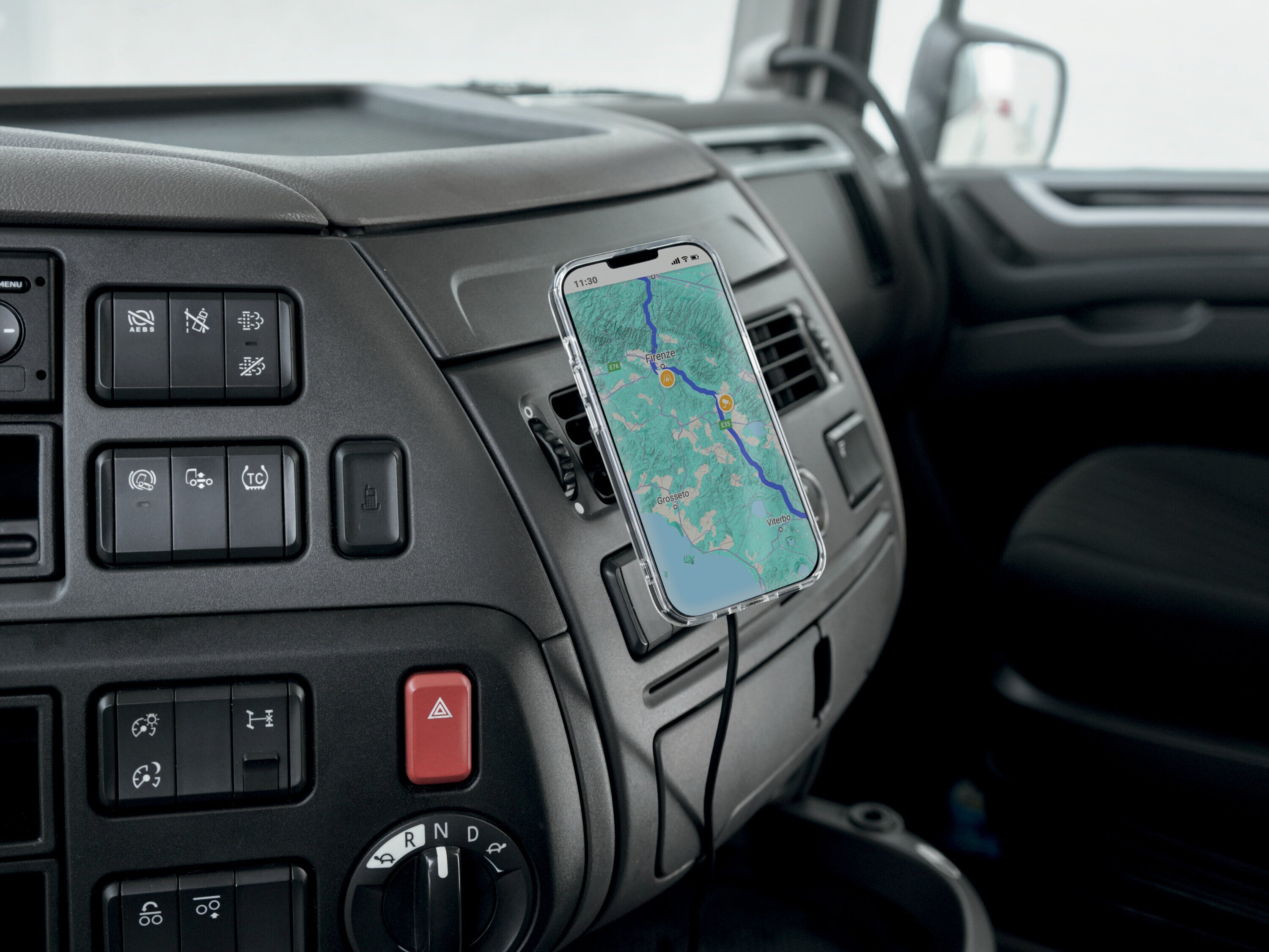 Mag Wireless Airvent, Porta telefono magnetico per bocchetta d’aerazione con ricarica wireless