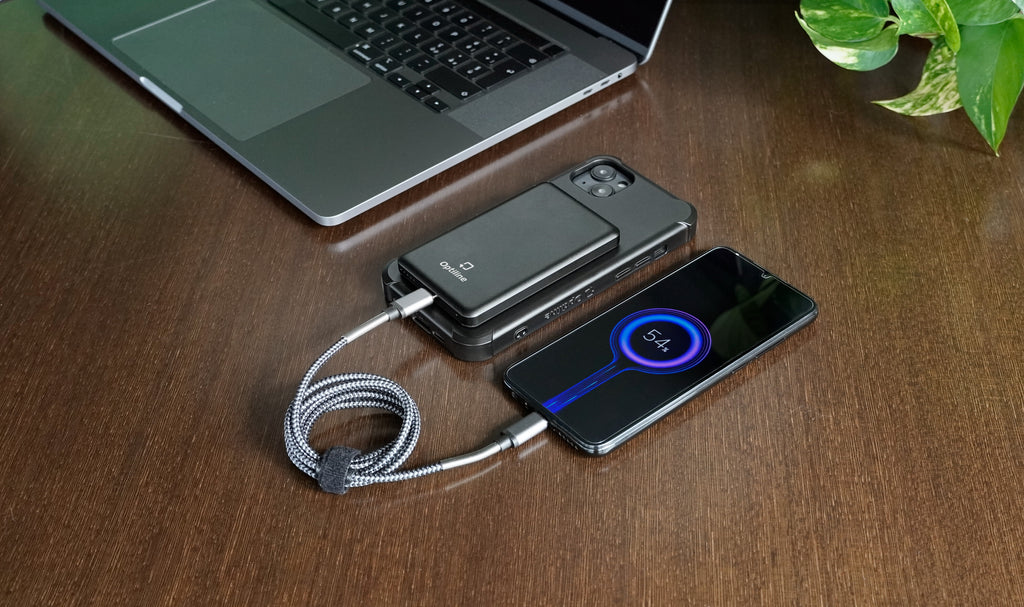 Mag Power 5000, caricabatterie portatile compatibile con Mag Case Optiline e tecnologia MagSafe