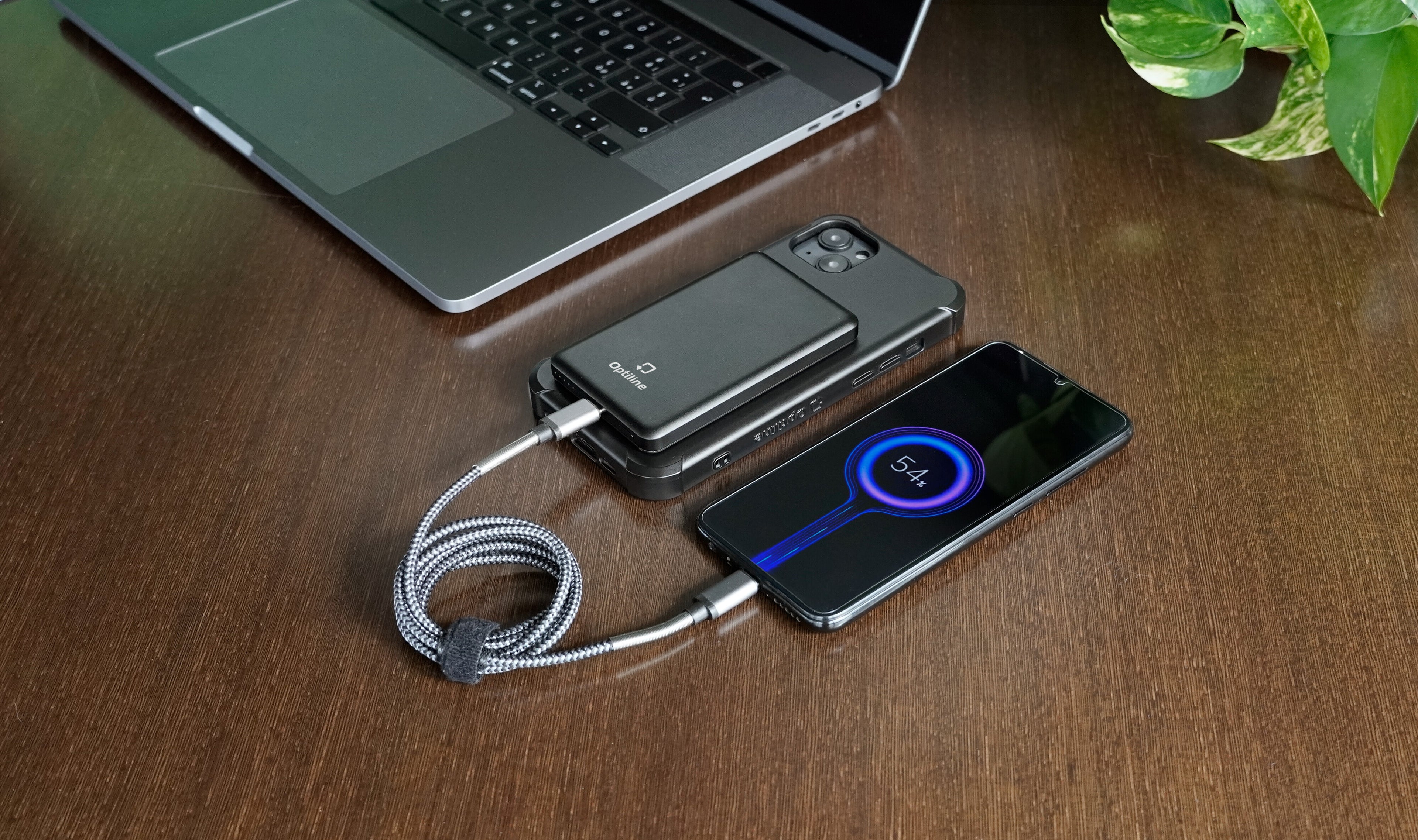 Mag Power 5000, caricabatterie portatile compatibile con Mag Case Optiline e tecnologia MagSafe