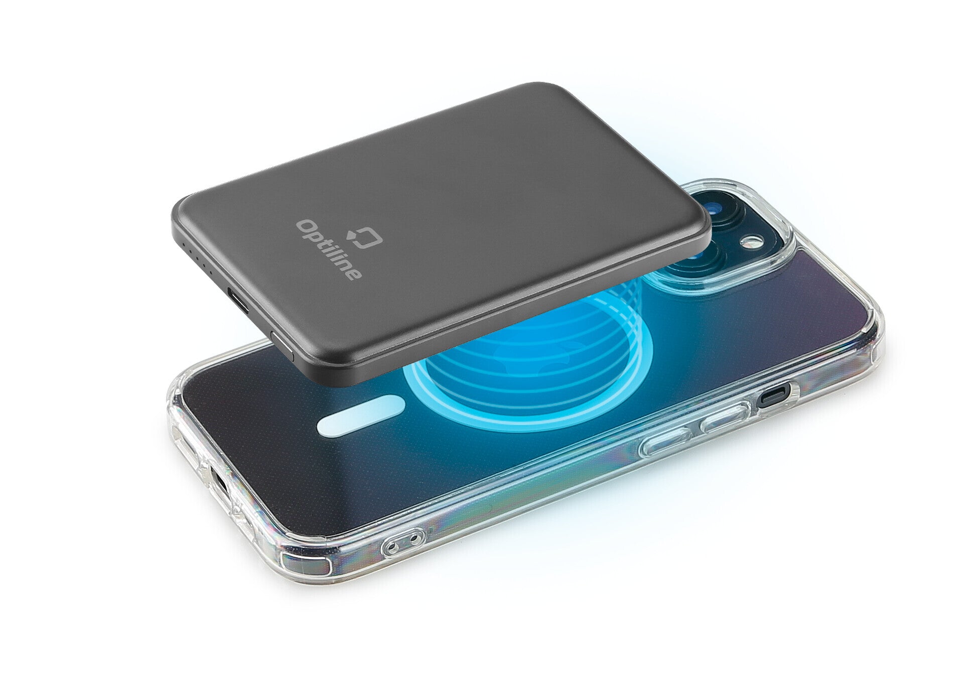 Mag Power 5000, caricabatterie portatile compatibile con Mag Case Optiline e tecnologia MagSafe