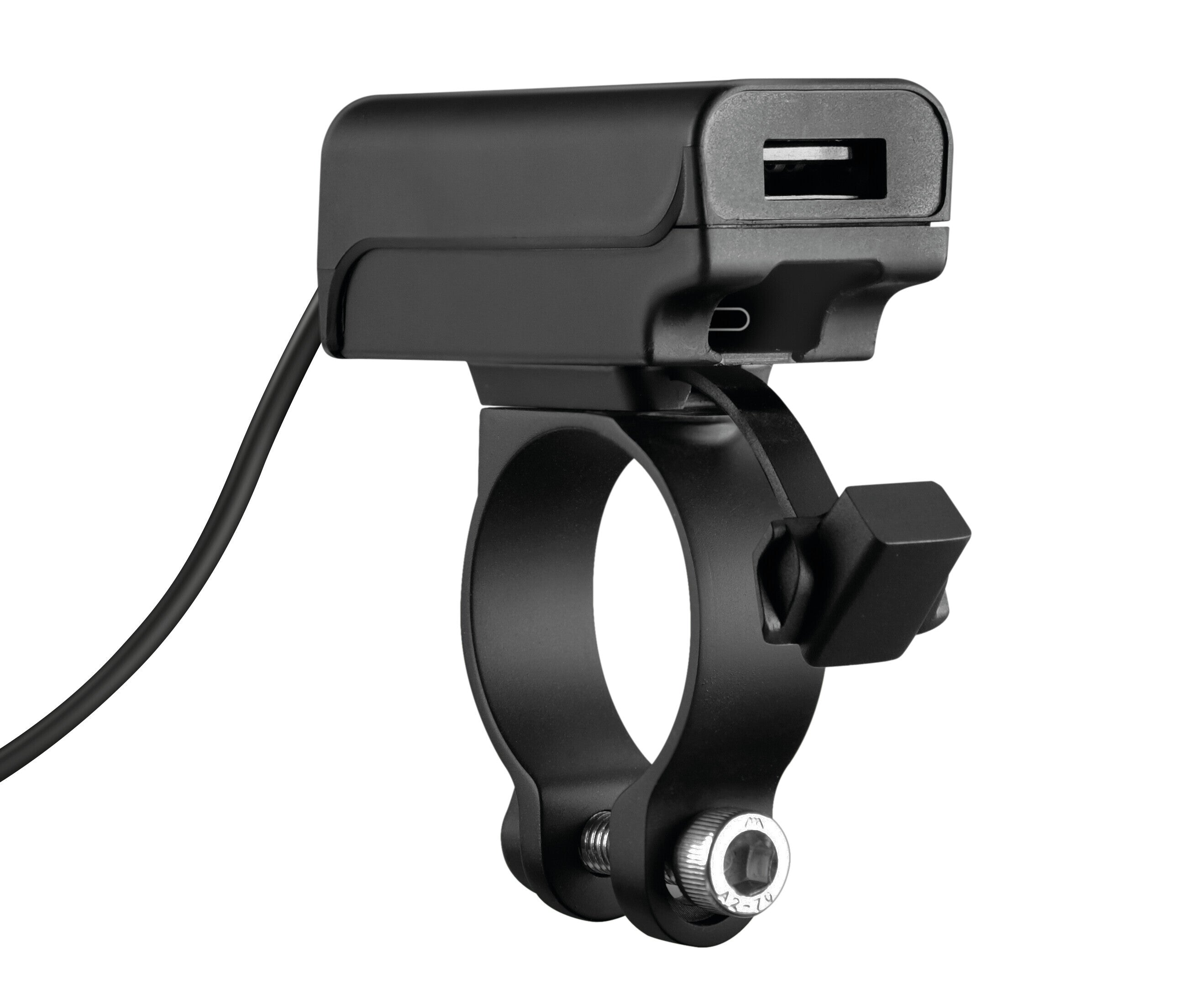 Trek X, Caricatore usb con doppia presa USB (USB A + USB C) resistente alla pioggia