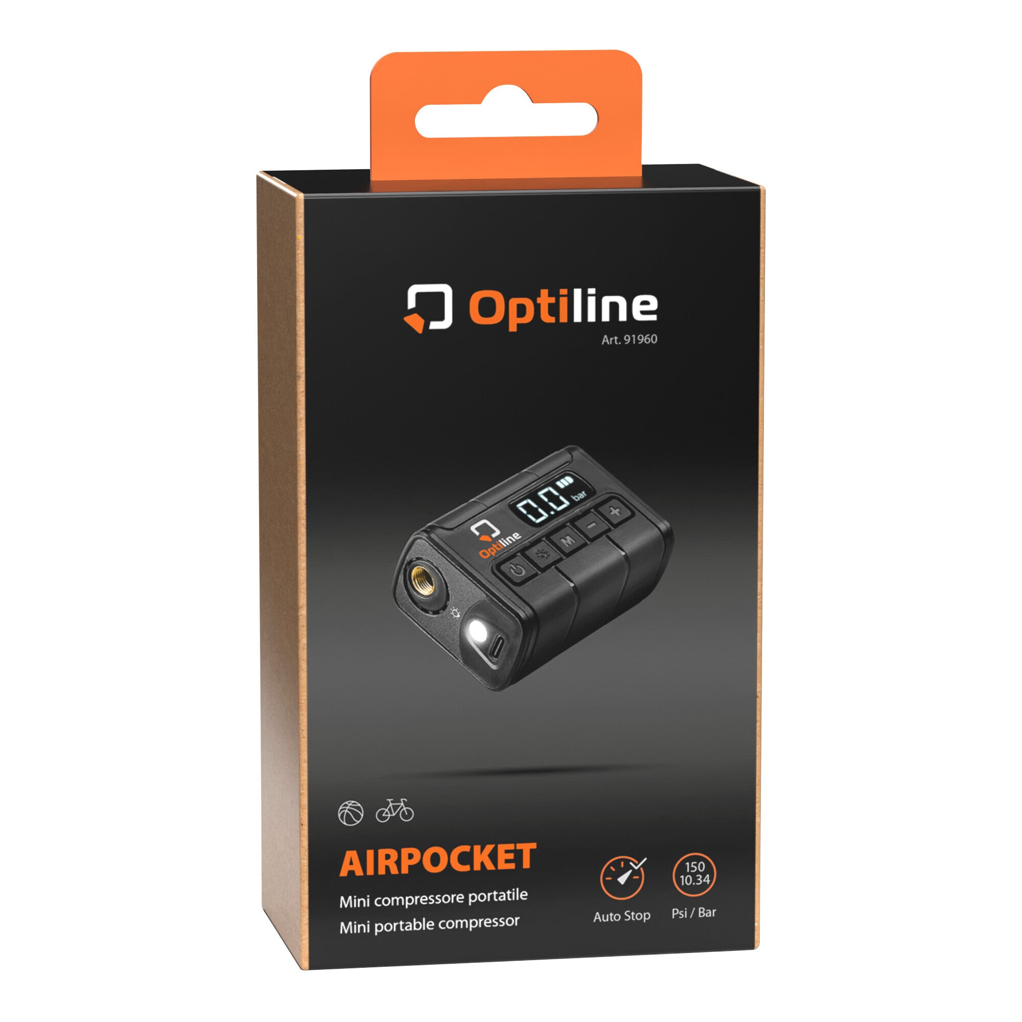 Airpocket, mini compressore portatile