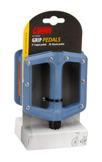 Grip, coppia pedali - Blu