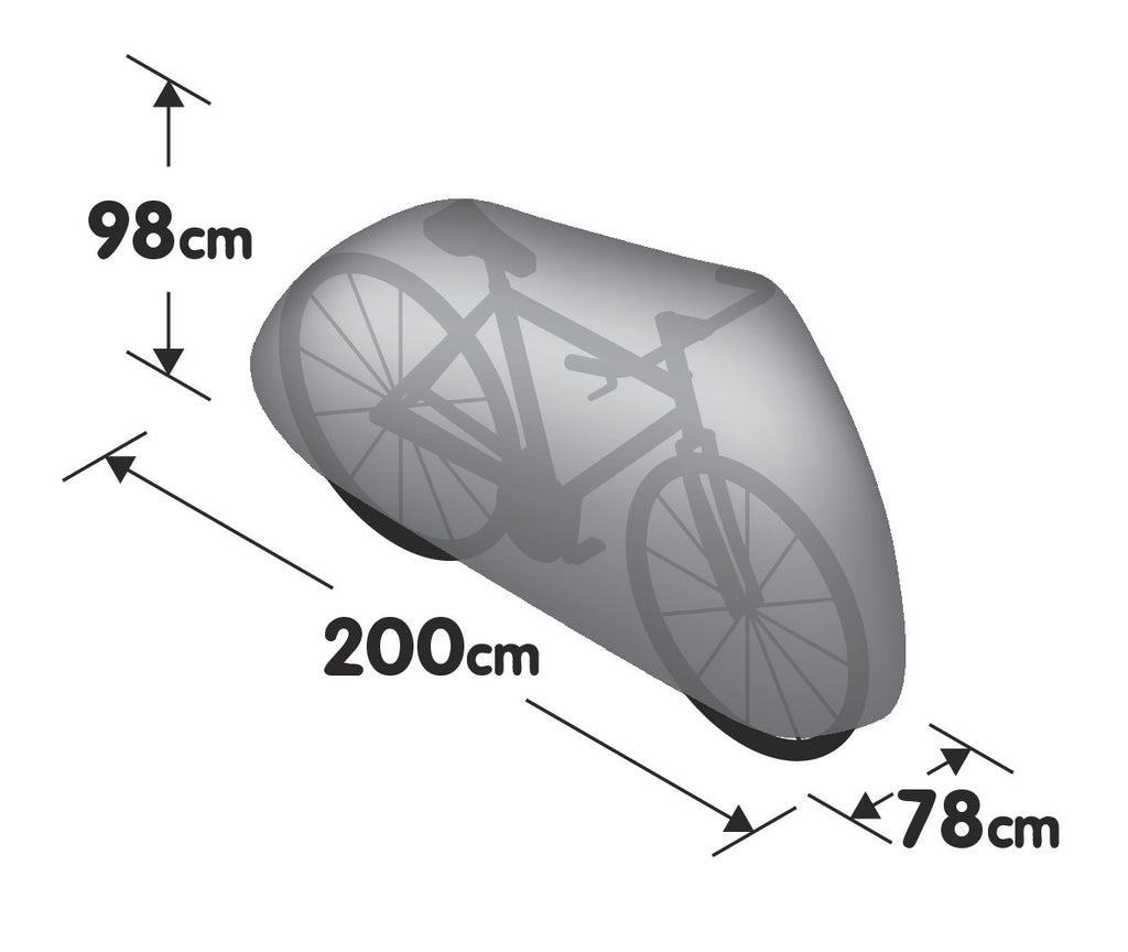 Bike Cover 2, telo copribicicletta De-Luxe