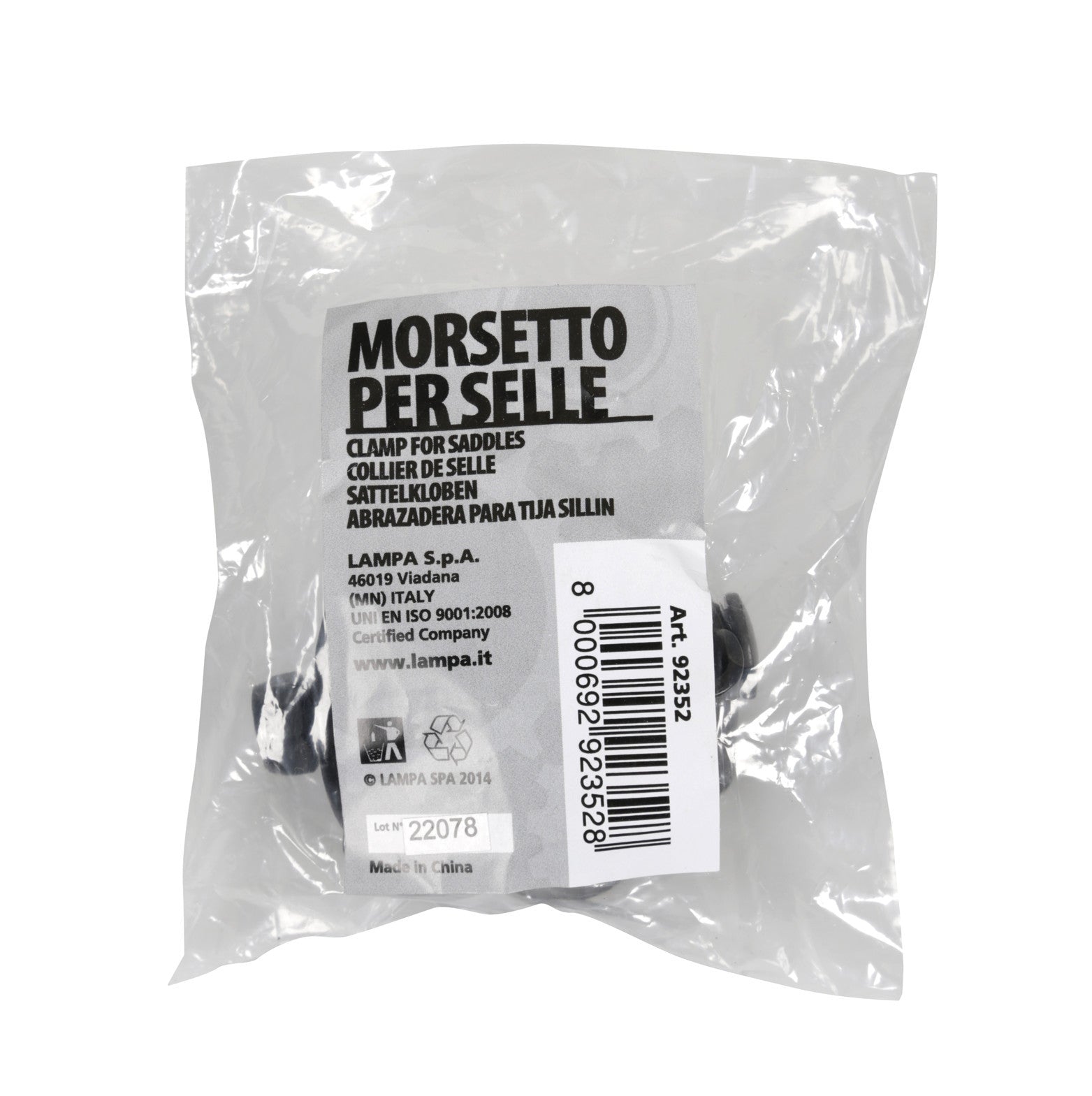 Morsetto per selle