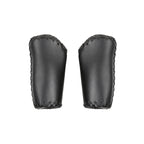 Coppia manopole Vintage - Nero - 92+92 mm