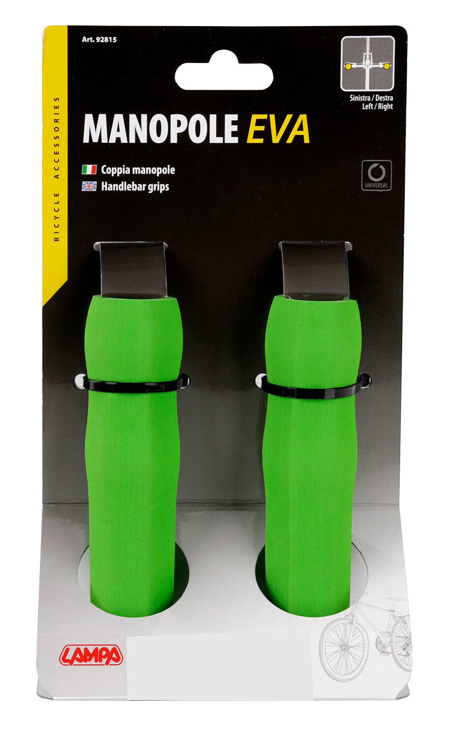 Coppia manopole Eva - 125+125 mm