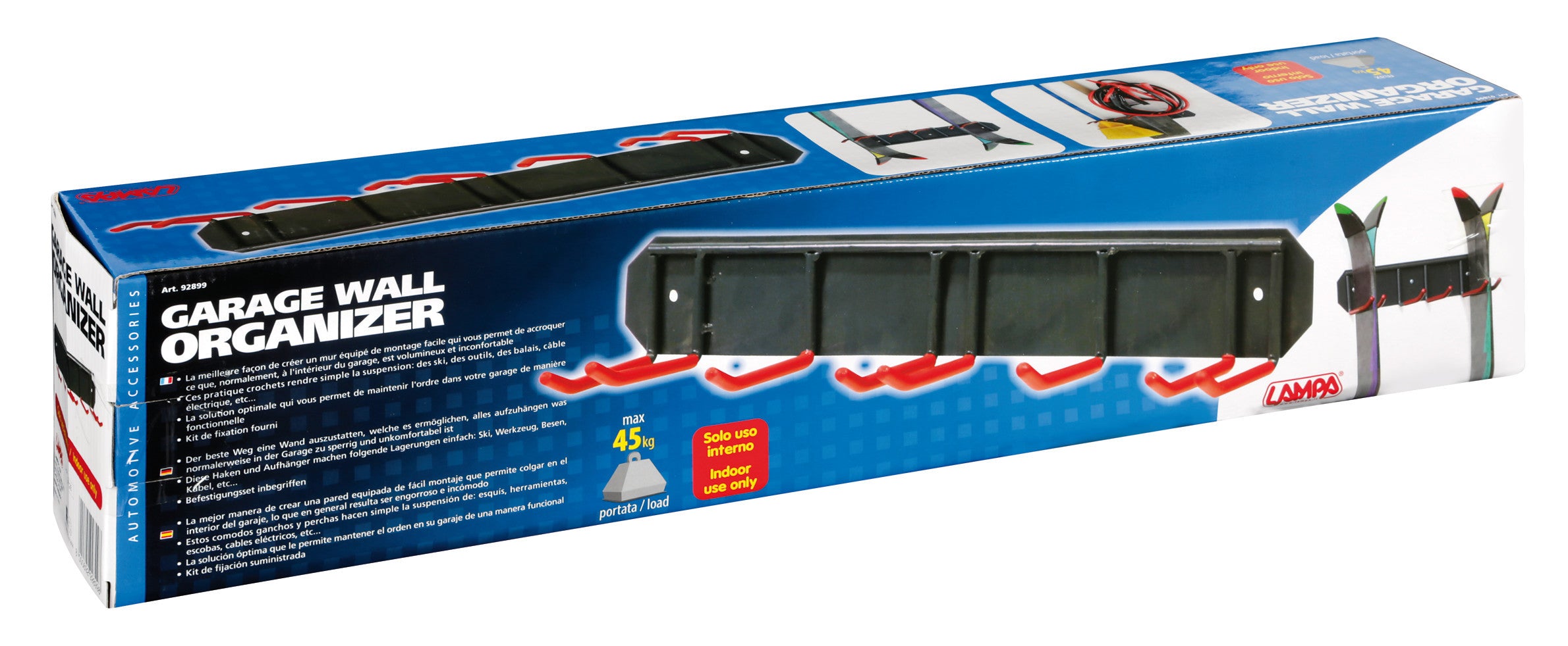 Garage wall organizer