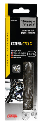 Catena ciclo 1/2”x3/32” - 116 maglie