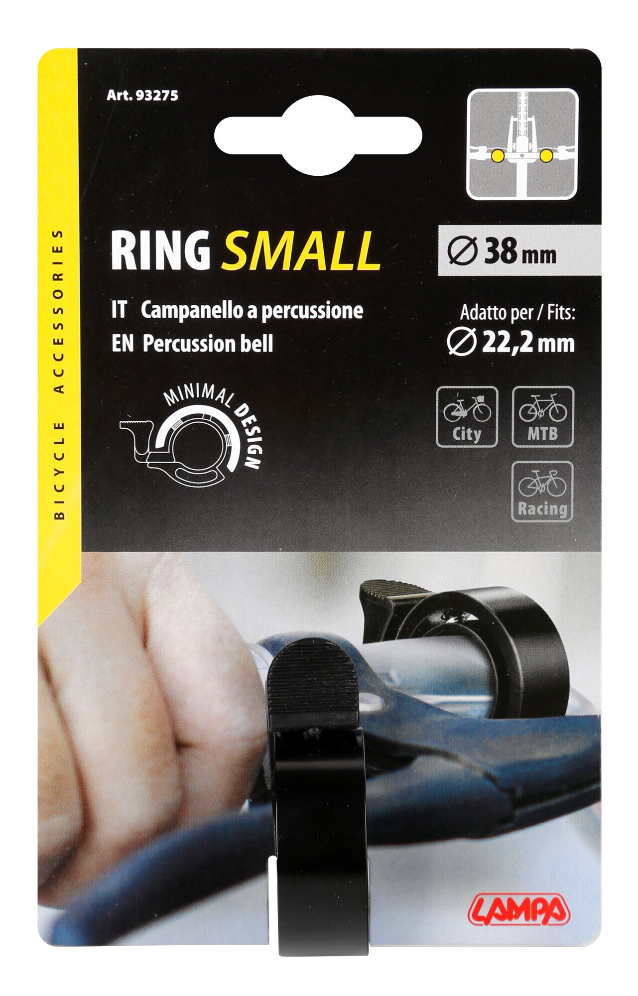 Ring Small, campanello a percussione