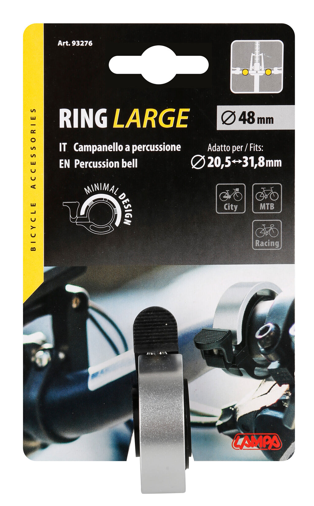 Ring Large, campanello a percussione