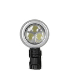 Fanale anteriore 3 led silver